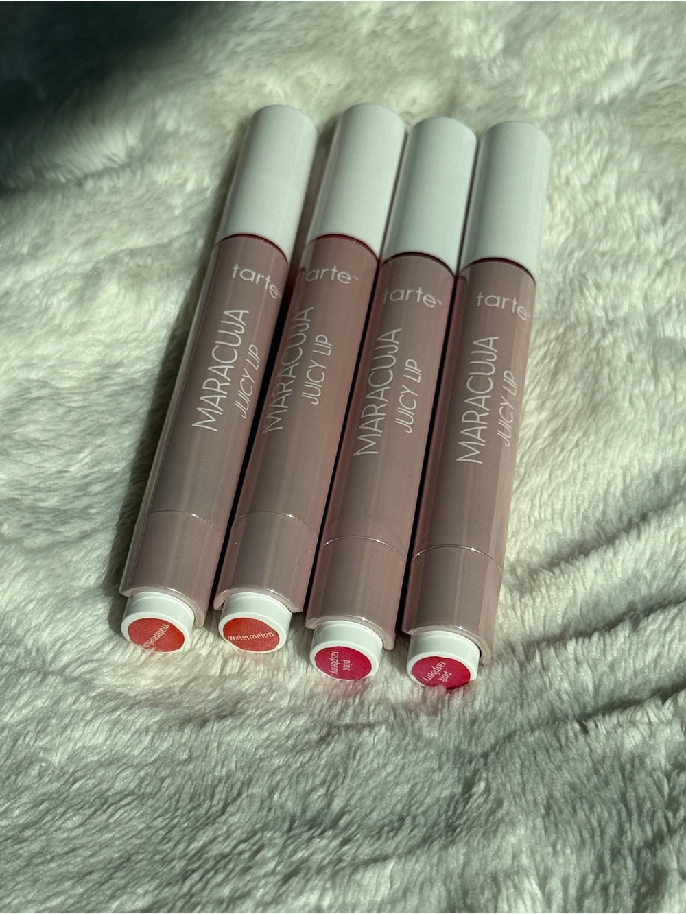 4 Tarte Maracuja Juicy Lip Balm’s